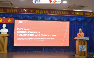Tổng kết seminar "Data Mart: Centralizing Business Data for Analytics and Forecasting" 