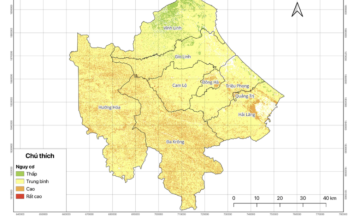 Ứng dụng công nghệ GIS và viễn thám xây dựng bản đồ tiềm năng lũ quét tỉnh Quảng Trị