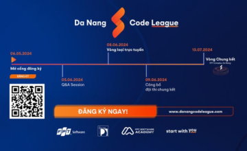  Mời Sinh viên tham dự Kỳ thi "Da Nang Code League 2024"