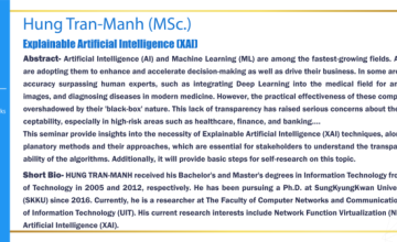 Thư mời tham dự Seminar NCKH lần 3 năm 2024 – Khoa Mạng máy tính và Truyền thông  