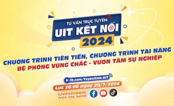  UIT kết nối 2024 với chủ đề: “Chương trình Tiên Tiến, chương trình Tài năng - Bệ phóng vững chắc, vươn tầm sự nghiệp”
