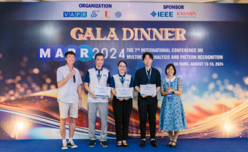 Hội nghị quốc tế MAPR 2024 trao giải Best paper award cho bài báo "TF-SASM: Training-free Spatial-aware Sparse Memory for Multi-object Tracking"