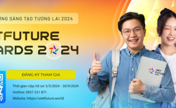 Mời sinh viên có sản phẩm tin học tham gia Giải thưởng VietFuture Awards 2024