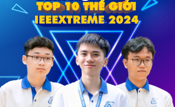 Thành tích đáng tự hào của sinh viên UIT tại IEEEXtreme 2024: nguồn cảm hứng cho các thế hệ tiếp theo