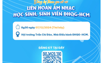 Đăng ký cổ vũ đội UIT tại Liên hoan âm nhạc học sinh, sinh viên ĐHQG-HCM năm 2024