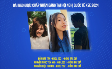 Chúc mừng nhóm sinh viên UIT có bài báo khoa học được chấp nhận đăng tại Hội nghị quốc tế KSE 2024
