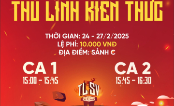 Vòng 1 Thủ Lĩnh Sinh Viên 2025: Thủ Lĩnh kiến Thức