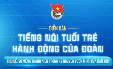 Tham gia đặt câu hỏi tại Diễn đàn "Tiếng nói tuổi trẻ - Hành động của Đoàn" năm 2025