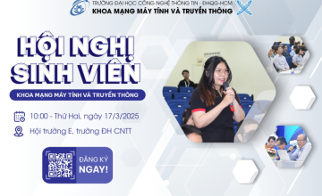 Hội nghị Sinh viên Khoa Mạng máy tính và Truyền thông 2025
