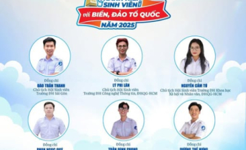 Sinh viên UIT là 1 trong 35 đại biểu tham gia Hành trình Thanh niên, sinh viên với biển đảo Tổ quốc năm 2025 tại Huyện đảo Phú Quý, tỉnh Bình Thuận