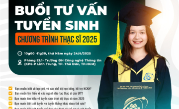 Buổi tư vấn tuyển sinh Thạc sĩ UIT