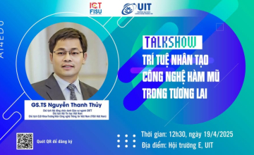 Talkshow: Trí tuệ nhân tạo và công nghệ hàm mũ trong tương lai