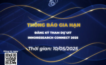 Gia hạn đăng ký UIT InnoResearch Connect 2025