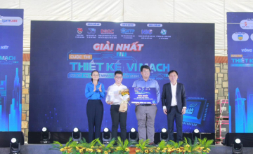UIT ĐẠT GIẢI NHẤT CUỘC THI THIẾT KẾ VI MẠCH CHO ĐÔ THỊ THÔNG MINH LẦN 2 (2024–2025) 