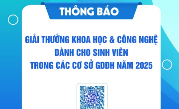 UIT đồng hành cùng sinh viên tại Giải Thưởng Khoa Học & Công Nghệ Dành Cho Sinh Viên Năm 2025