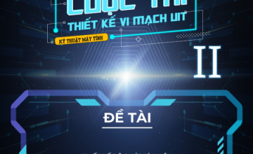 Thông báo kết quả vòng ý tưởng - Cuộc thi Thiết kế vi mạch UIT lần II