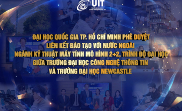 Trường Đại học Công nghệ Thông tin chính thức được phê duyệt liên kết đào tạo ngành Kỹ thuật Máy tính mô hình 2+2 với Trường Đại học Newcastle