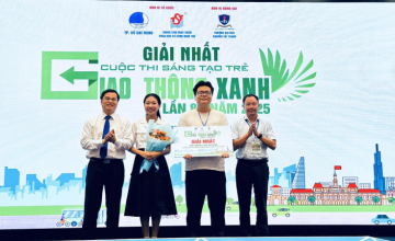 UIT giành Giải Nhất vòng Chung kết cuộc thi Sáng tạo trẻ “Giao thông xanh” lần 8, năm 2025