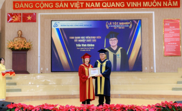 Trần Vĩnh Khiêm – Tân Thạc sĩ Khoa học Máy tính: Từ tò mò đến đam mê nghiên cứu 