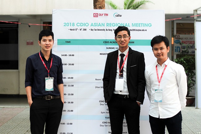 Đội Kurosuta tại hội nghị Hội nghị vùng CDIO - Châu Á - Thái Bình Dương