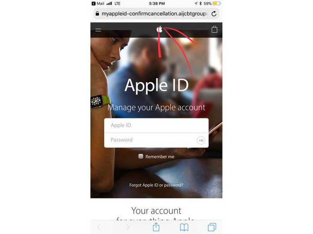 Cẩn thận email Spotify giả tìm cách đánh cắp Apple ID - Ảnh 2. Cẩn thận email Spotify giả tìm cách đánh cắp Apple ID - Ảnh 2.
