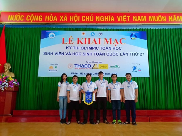 Đội tuyển Olympic Toán sinh viên UIT tham dự kỳ thi