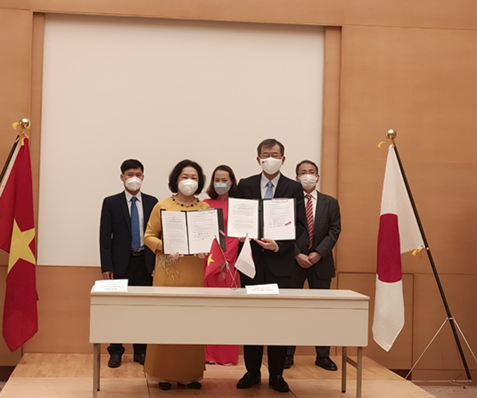 Khánh thành Phòng học thông minh theo chương trình “Viện trợ không hoàn lại cấp cơ sở về văn hóa” của Chính phủ Nhật Bản